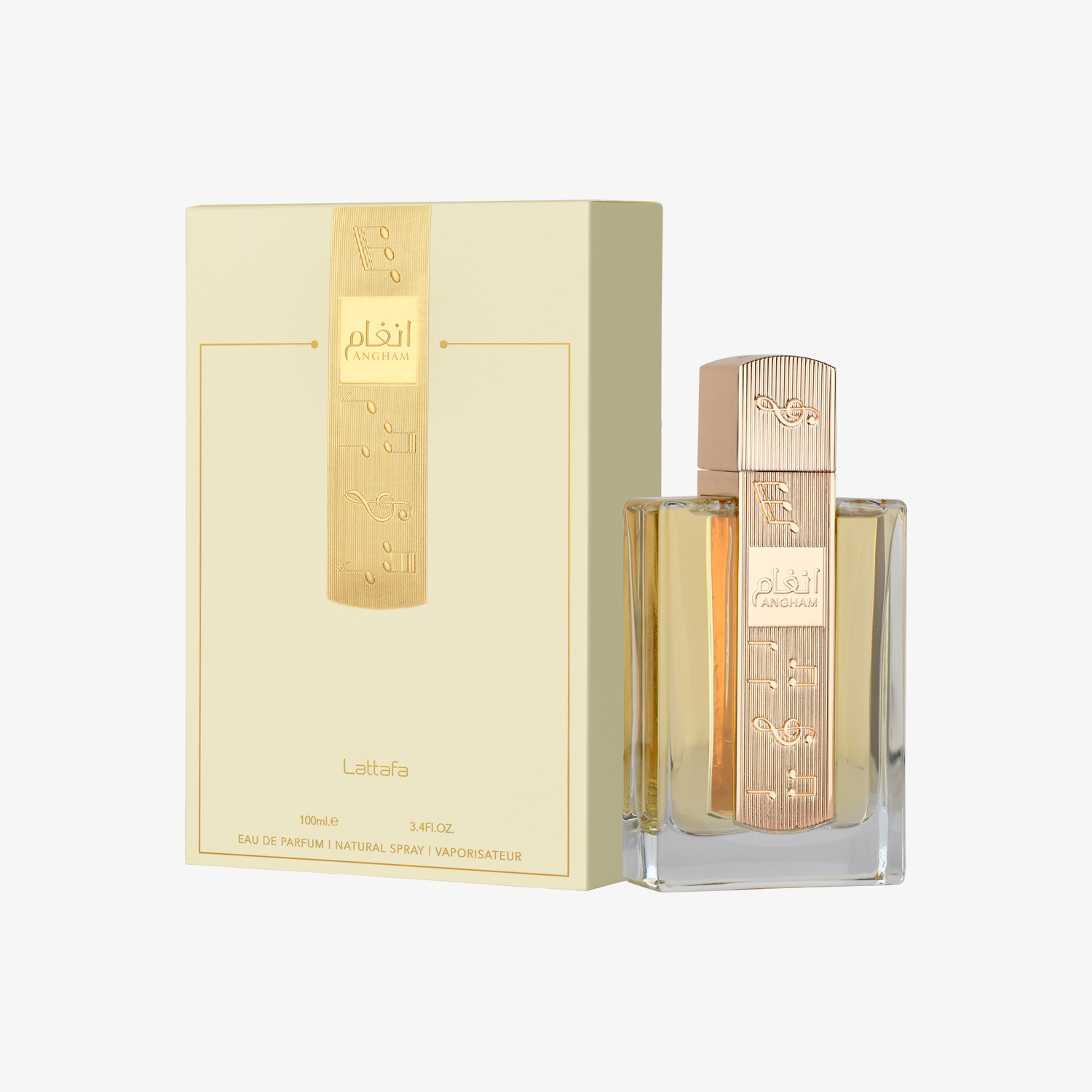 Lattafa Angham 100ml Eau de Parfum bottle