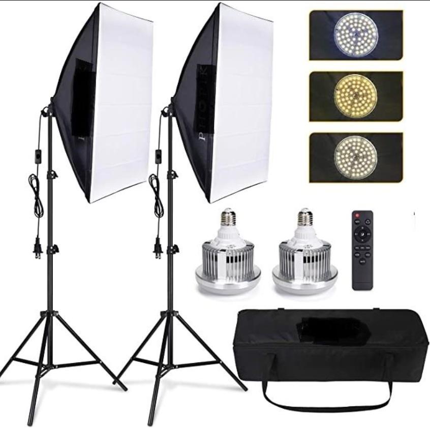 Floxi 300W LED Softbox light kit